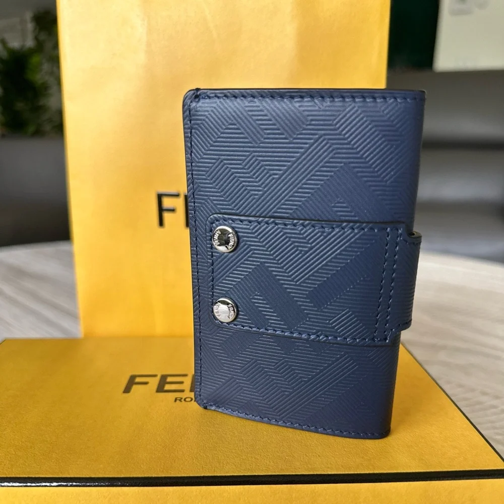 FENDI Blue Wallet - Cardholder - Picture 4 of 11
